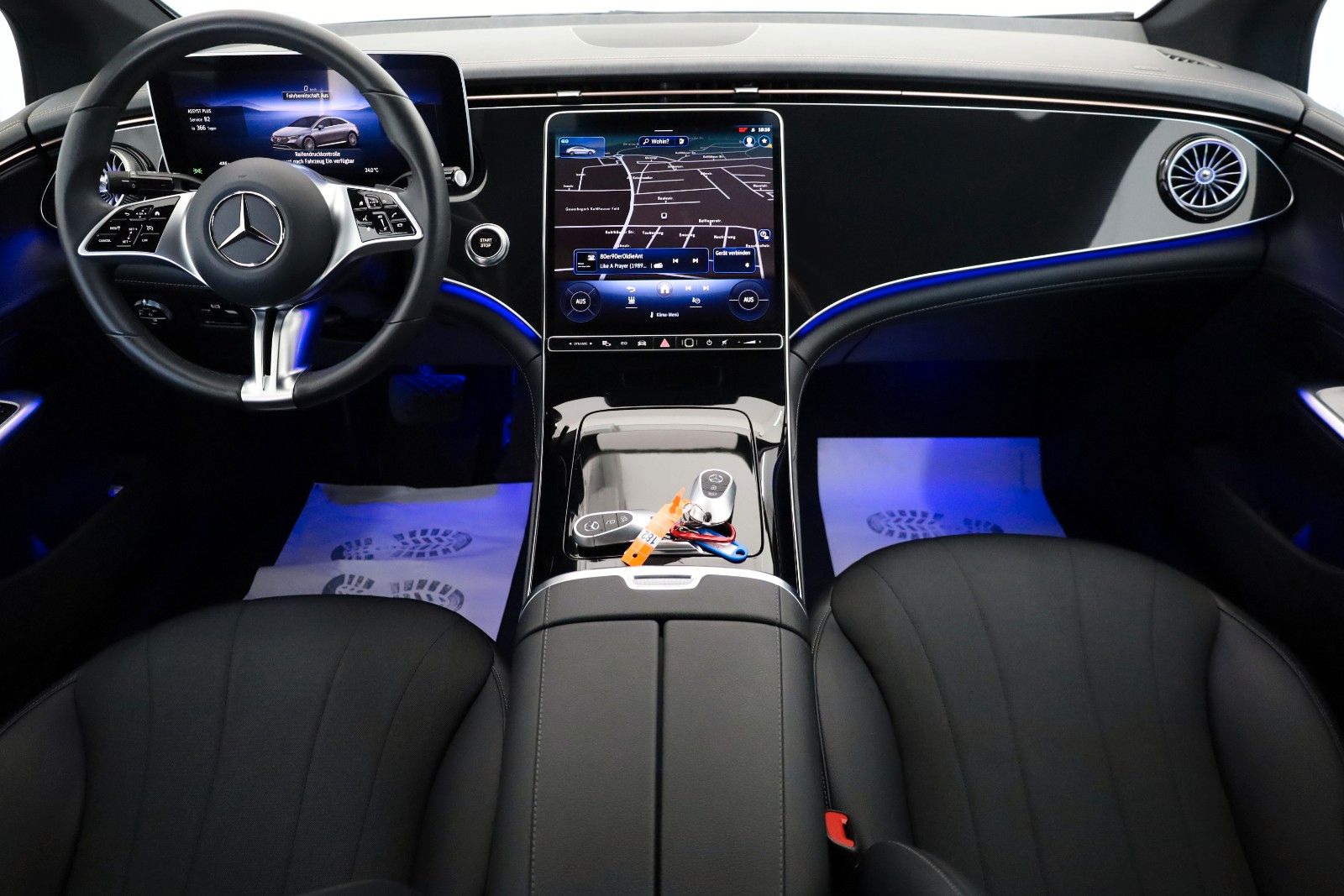 Fahrzeugabbildung Mercedes-Benz EQE 300,Leder,Navi,LED,SH,Kamera,Keyless,Carplay