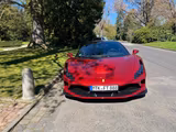 Ferrari F8,Garantie,Maintance,Lift,Carbon,JBL - rote Ferrari F8