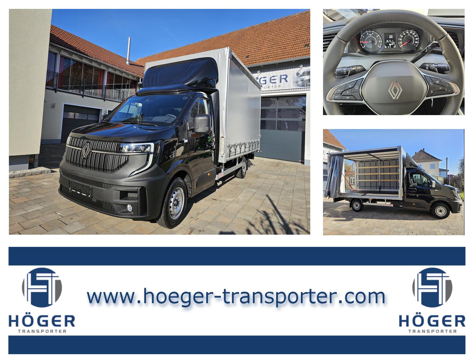 Renault Master 170 Automatik Pritsche Plane LED Kamera