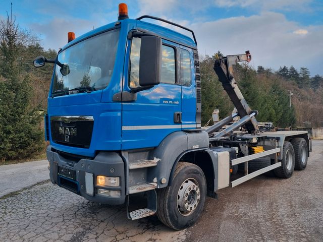 MAN TGS 26.400 6X4 BB EURO5 abroll kipper