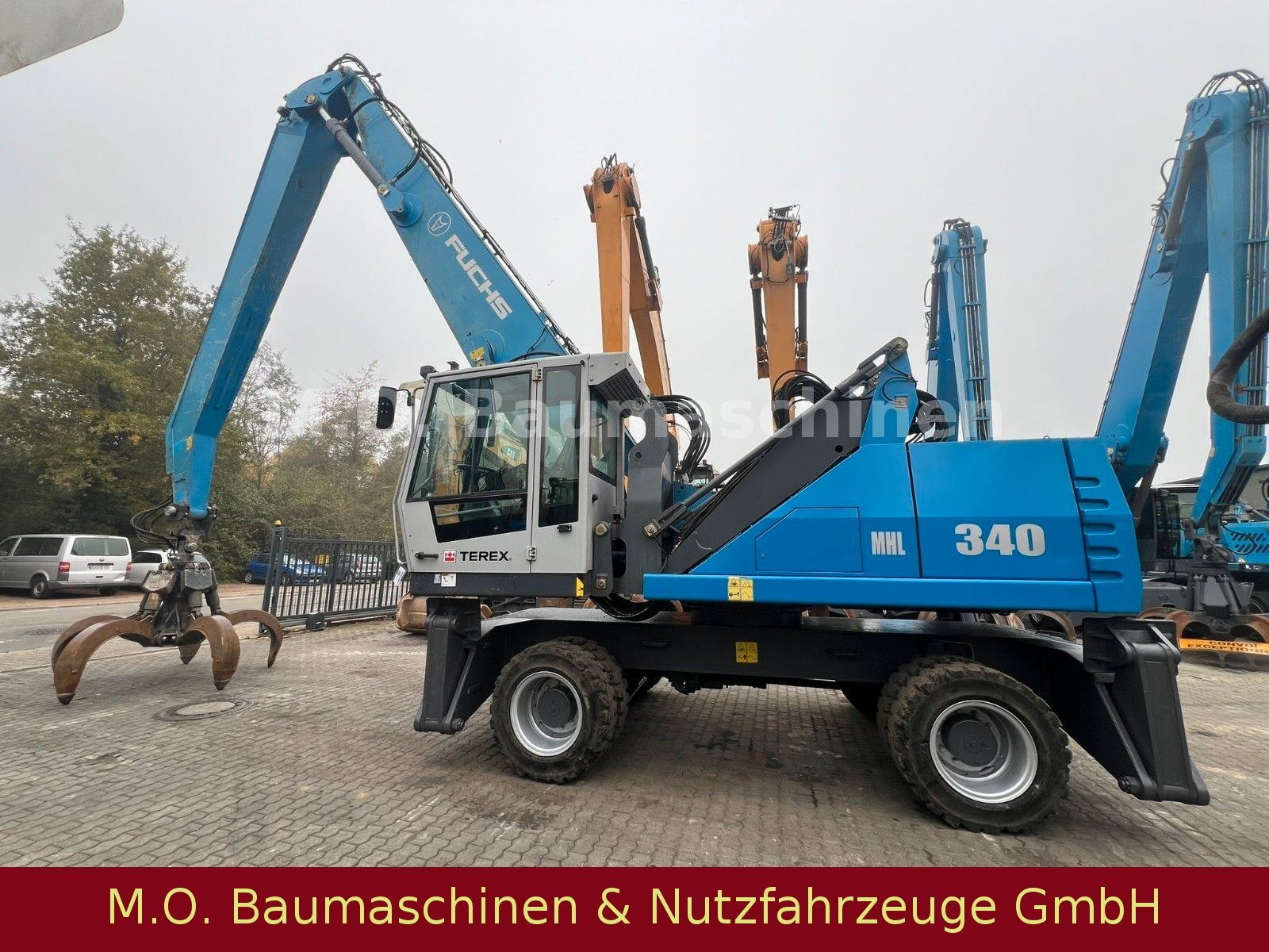 Fahrzeugabbildung Fuchs MHL 340  / AC  /Polypgreifer / ZSA /AC / Hochf.K