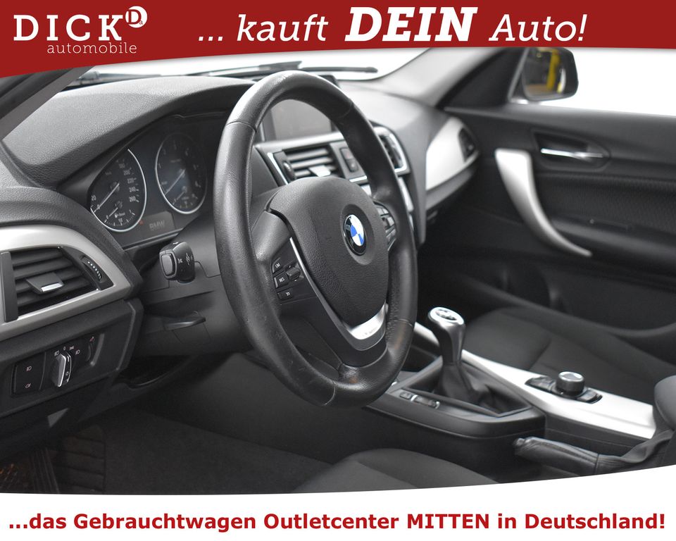 BMW 120 d Advantage M SPORTF.+LED+SHZ+PDC+TEMP+MFL+LM