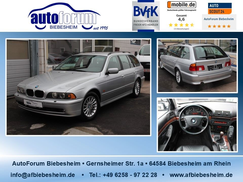 BMW 530 i TOURING 231 ch BVM - 2ème MAIN - CUIR -  205700 km