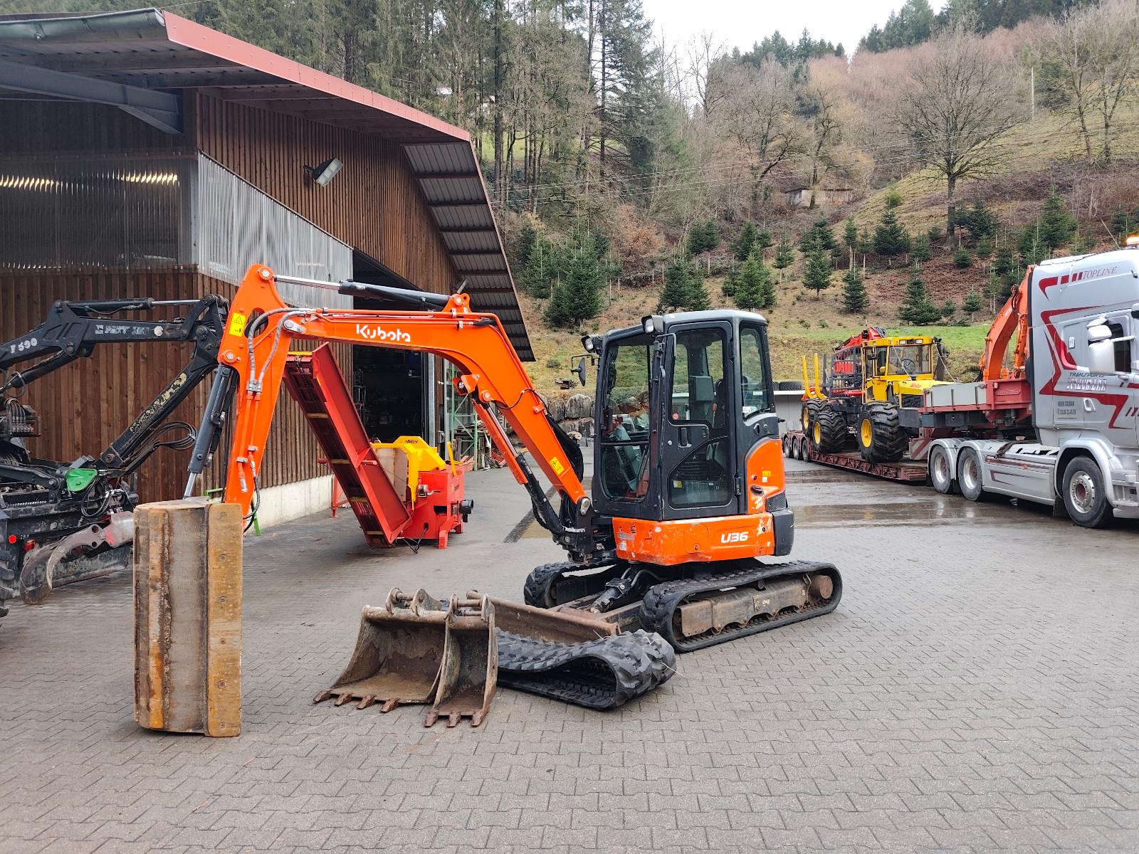 Kubota U 36-4 Minibagger (netto26900)