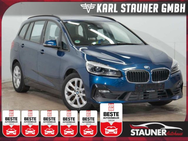 BMW 220 d Gran Tourer PDC NAVI KLIMA LED DAB AHK