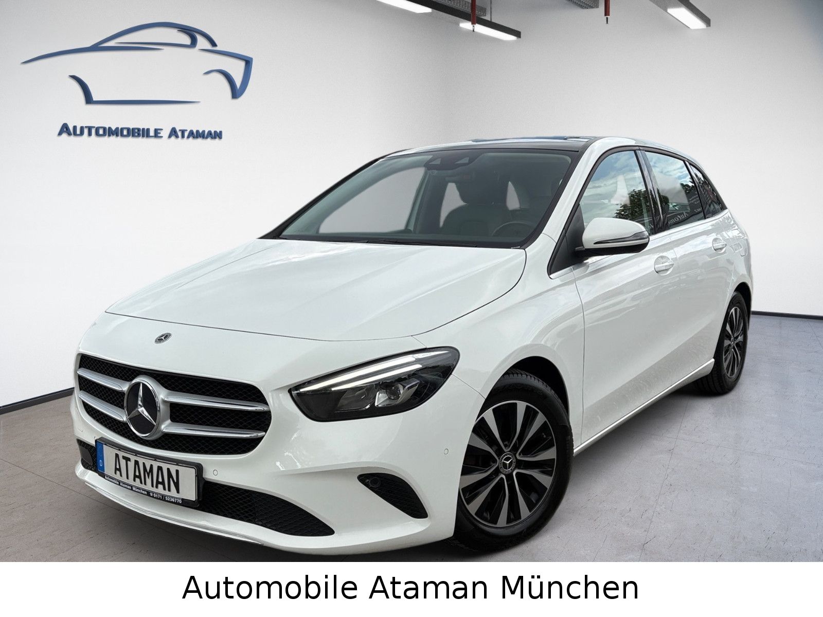 Mercedes-Benz B 200d 8G Style, Leder, Navi, LED, PTS, Panorama