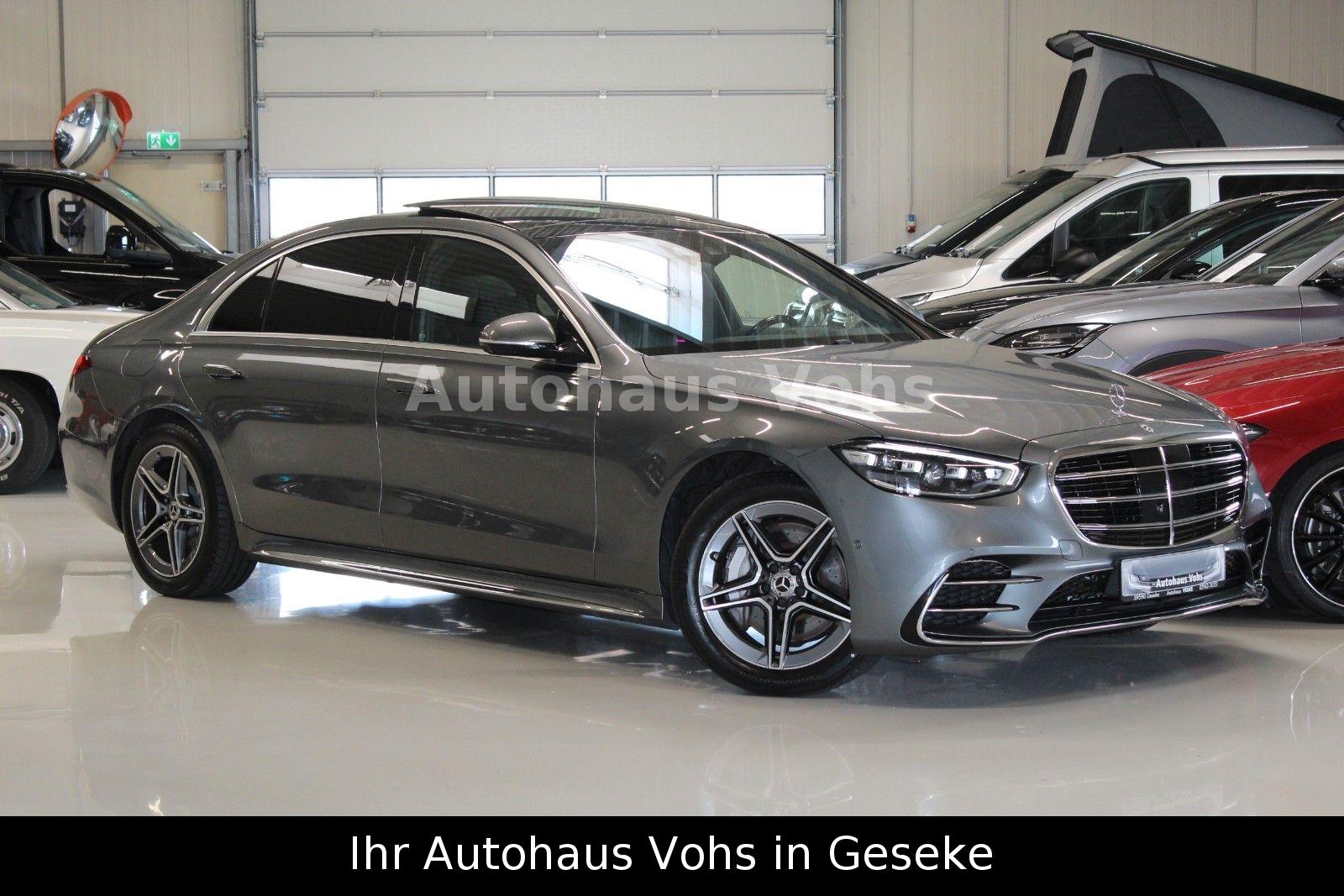 Mercedes-Benz S 580e L 4M AMG|BUR4D|FSH|LHZ|10°HAL|4xMassage|