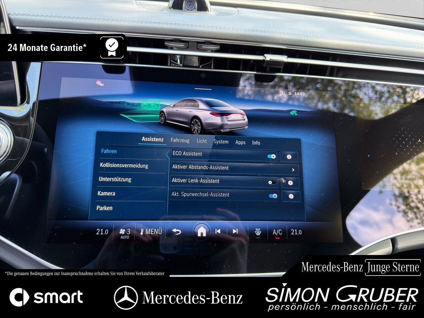 Fahrzeugabbildung Mercedes-Benz E 300 e AMG Pano Nappa Superscreen Burm4D