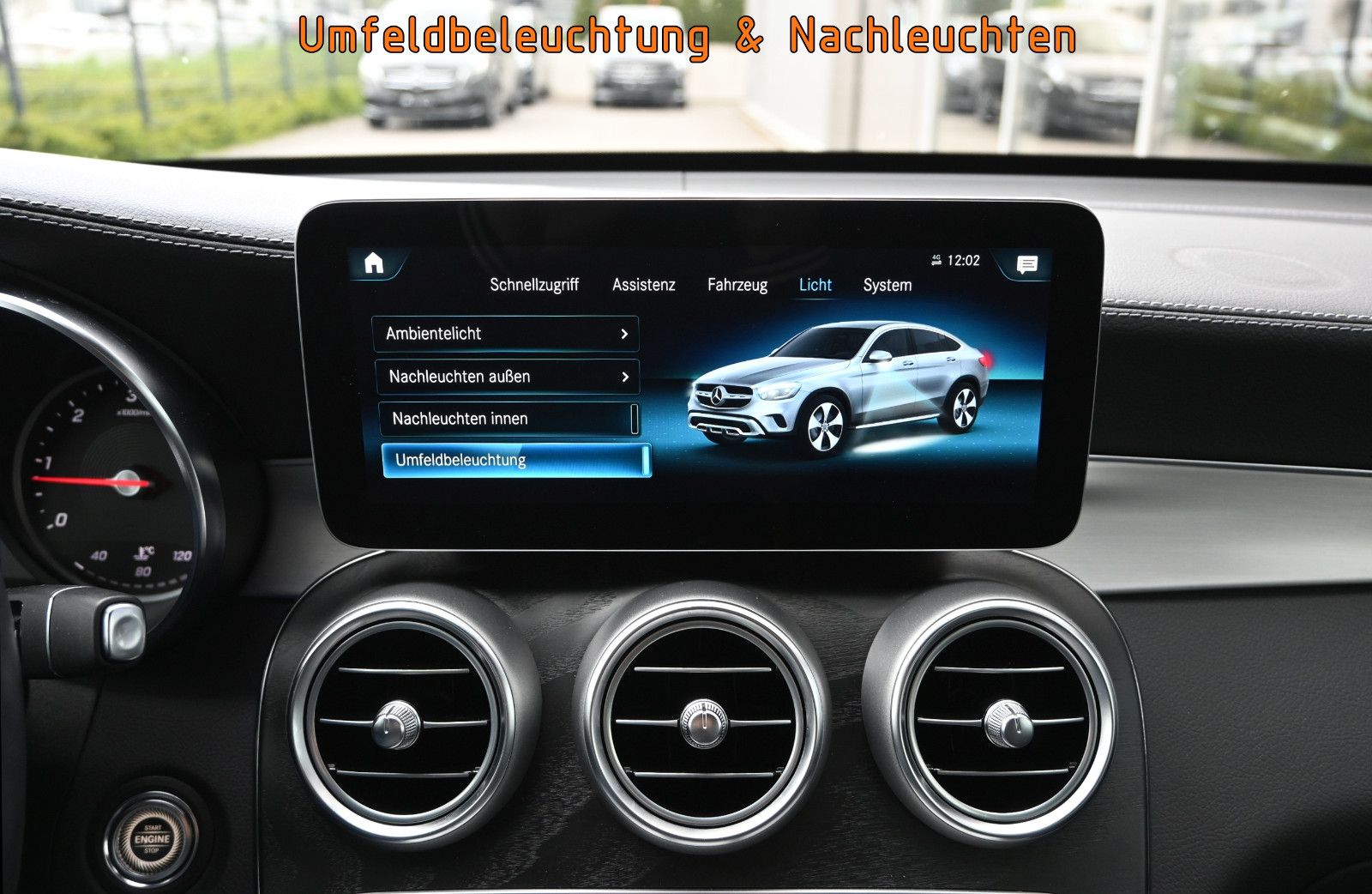 Fahrzeugabbildung Mercedes-Benz GLC 300 d 4M. Coupé NIGHT °ACC°AHK°360°STANDHEIZ