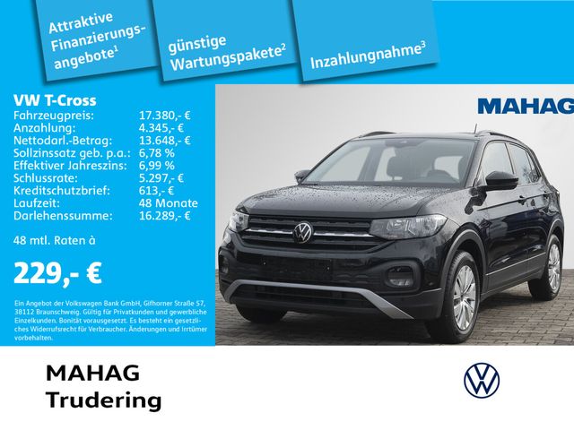 Volkswagen T-Cross 1.0 TSI AppConnect ParkPilot Sitzhz. Fro