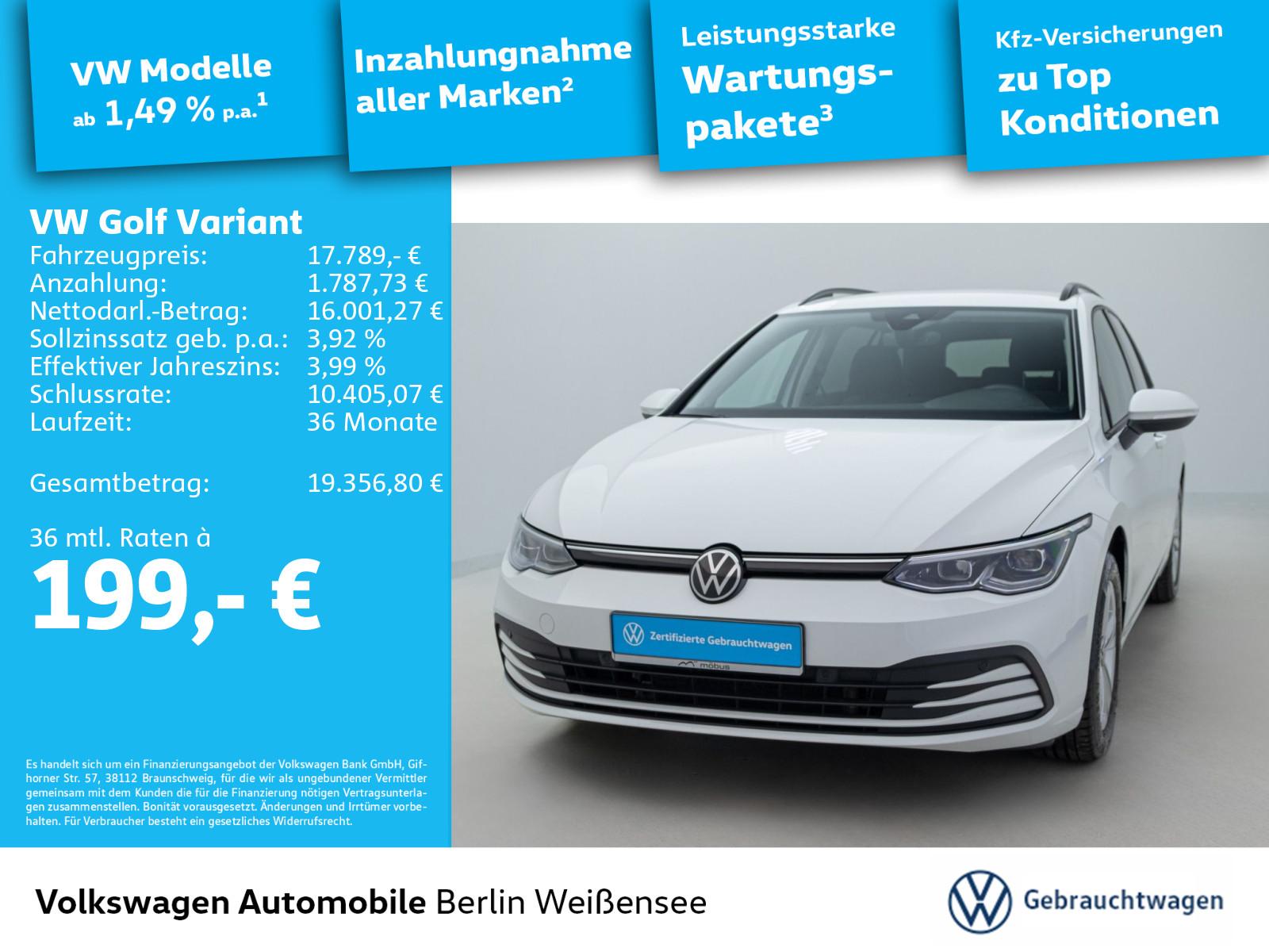 Volkswagen Golf VIII Variant 2.0 TDI Life*LED*NAVI*SHZ*LHZ*, миниатюра 23