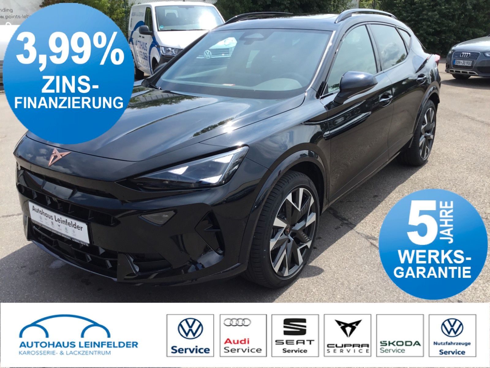 Fahrzeugabbildung CUPRA Formentor 2.0 TSI DSG 4WD+Pano+Matrix+AHK+19"