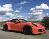 Porsche 991 Targa 4 GTS PDK - Porsche mit Benzin-Antrieb: Orange, Cabrio