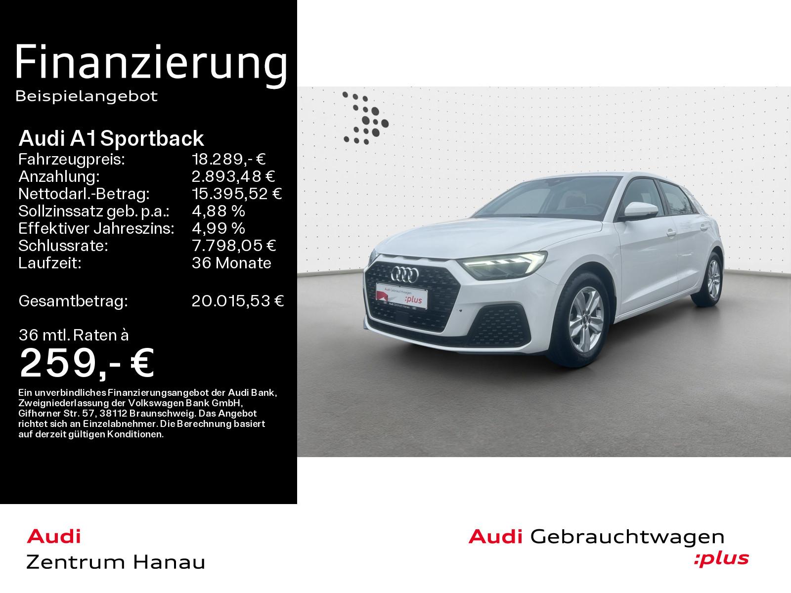 Audi A1 Sportback 25 TFSI *LED*ALU*PDC*SITZHZ*VIRTUAL