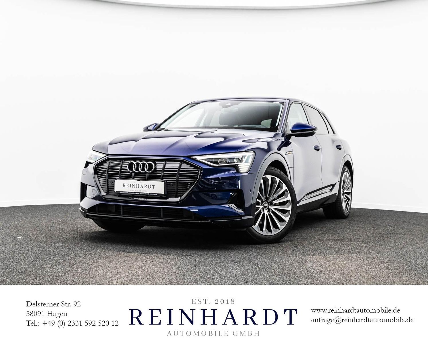 AUDI E-TRON 55 ADVANCED BLACK/MATRIX/ACC/AHK/KAMERA
