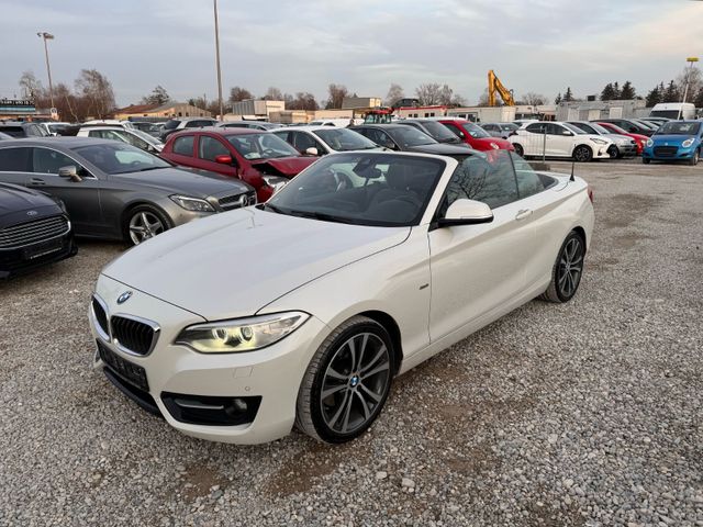 BMW 220d*Cabrio*Autom*Sport-Line*Xenon*Harman*Leder*