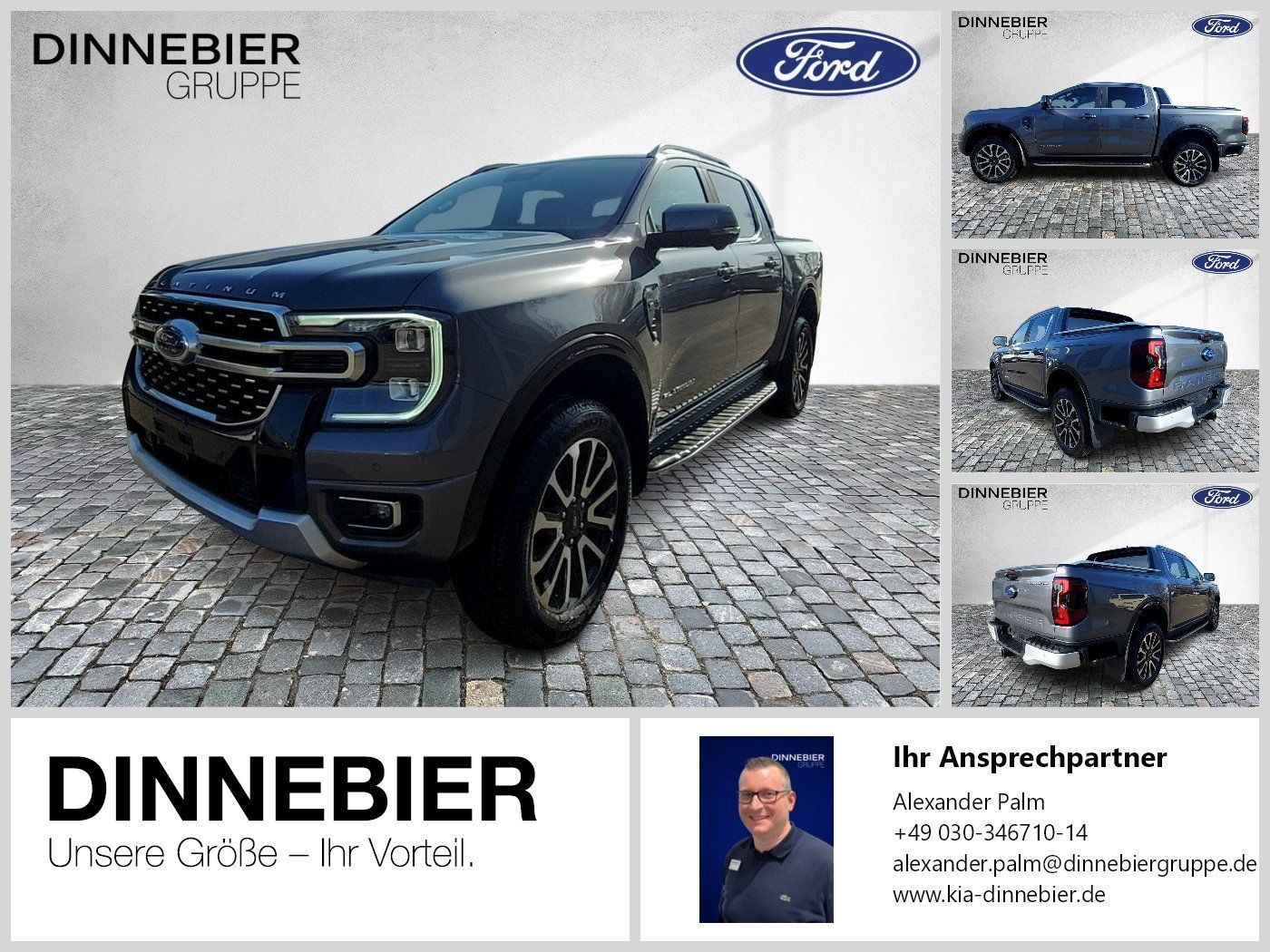 Ford RANGER DoKa 3.0 l EcoBlue Platinum 177 kW