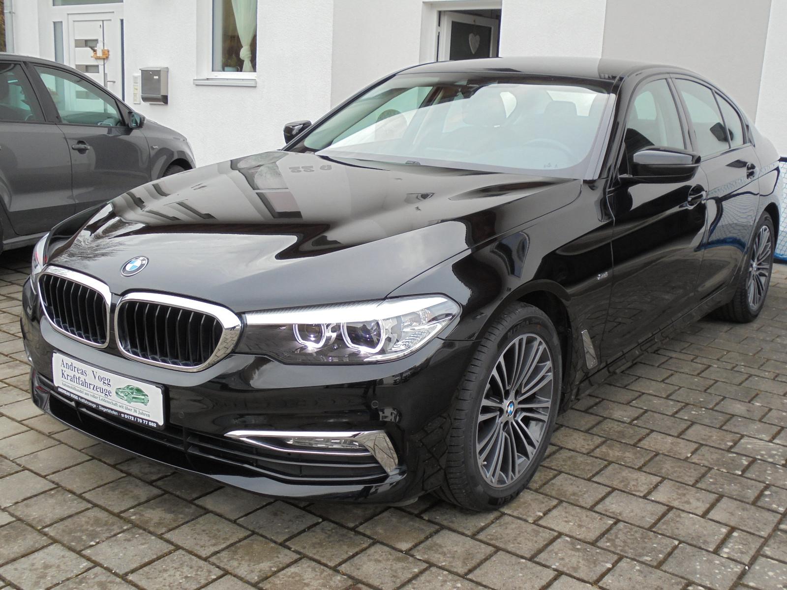 BMW 520d Limousine Sport Line Navi Sportsitze 1-Hand