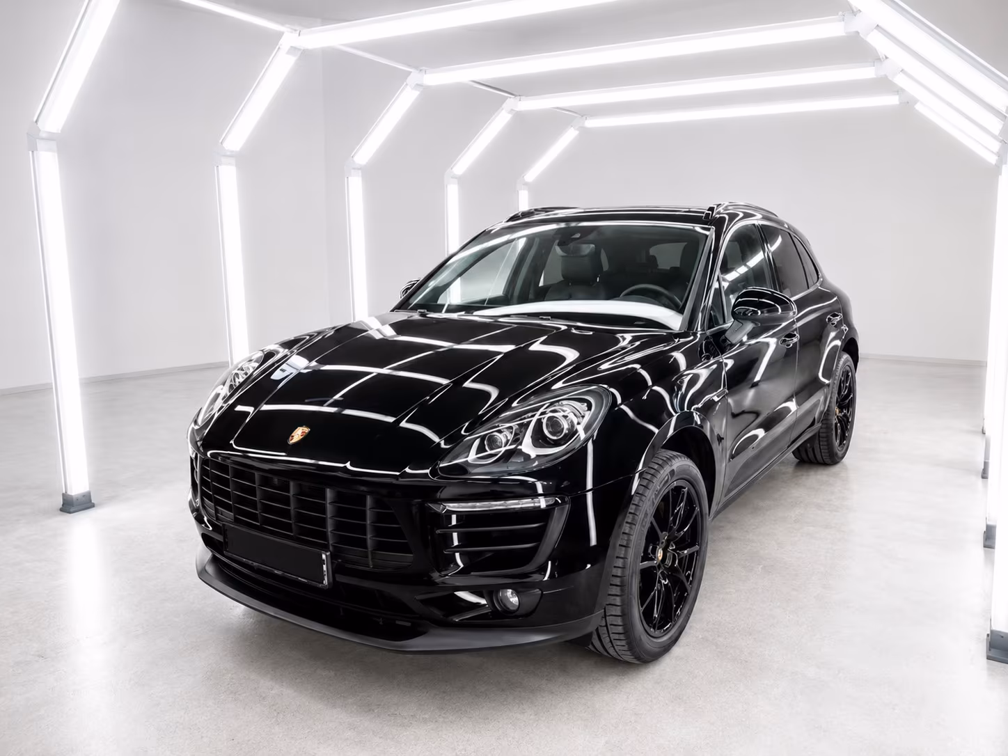 Porsche Keramik Macan Pano Alcantara Memory ALL BLACK