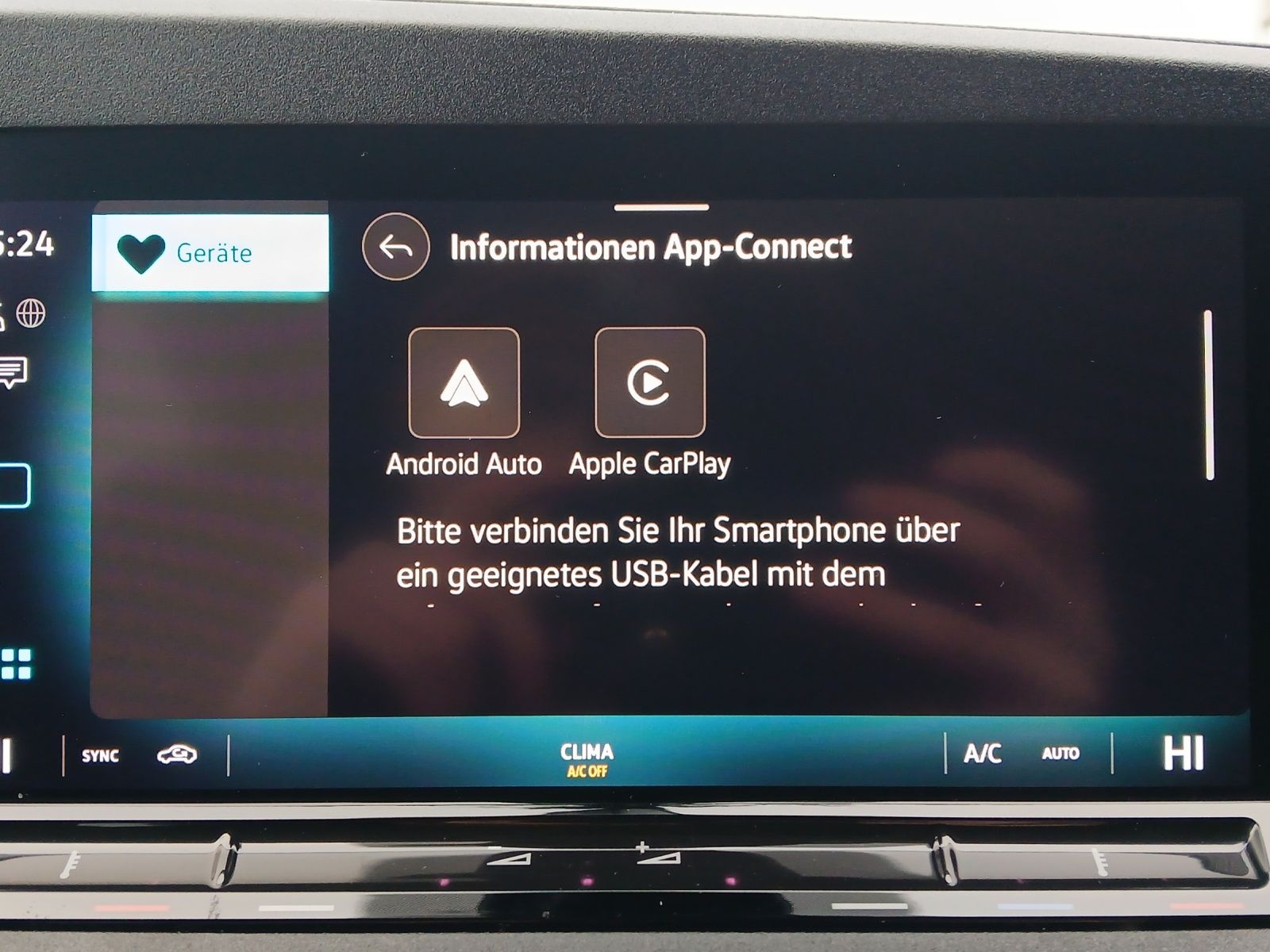 Fahrzeugabbildung Volkswagen Caddy Kombi TSI Climatronic AID GRA PDC
