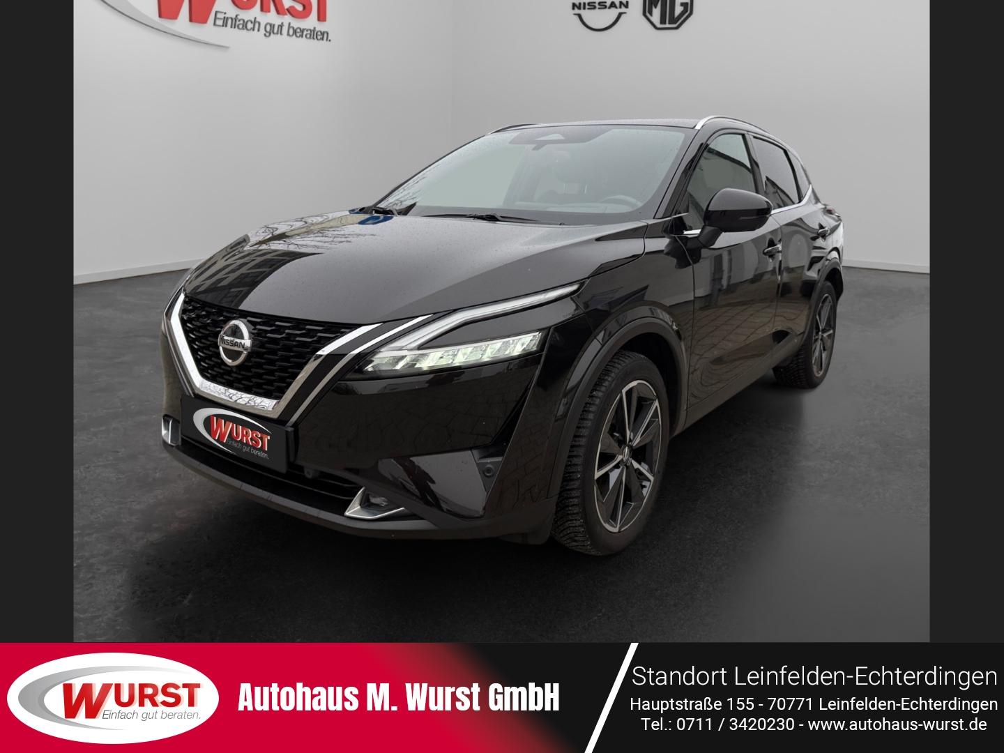 Nissan Qashqai Tekna 1.3 DIG-T MHEV 140 PS HUD Bose PGD