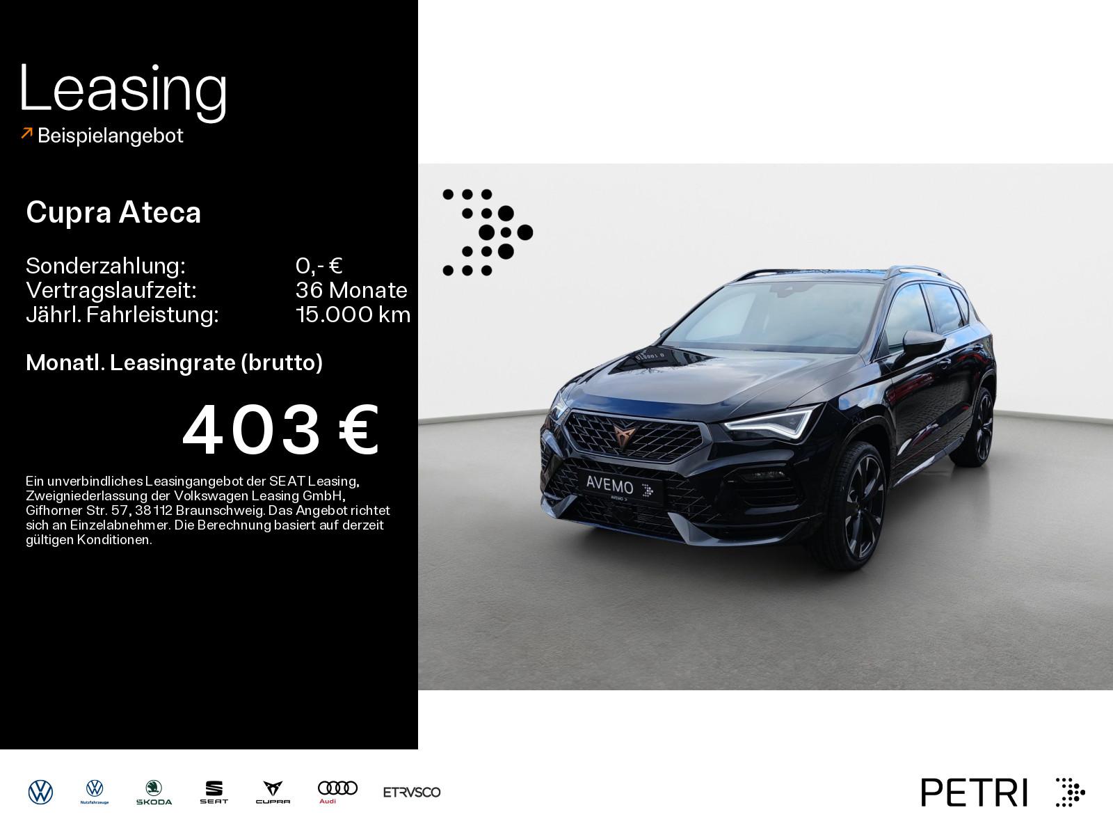 Cupra Ateca 1.5 TSI 110 kW (150 PS) *AHKvorber.*DSG*el