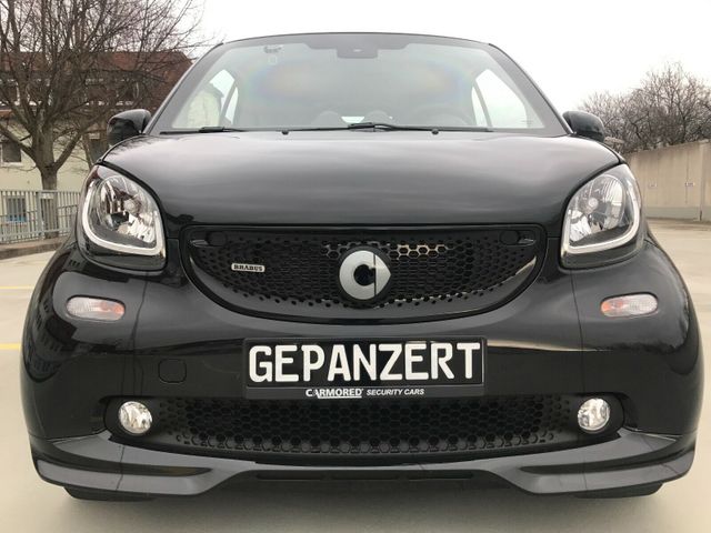 Smart BRABUS B4 GEPANZERT ARMOURED ARMORED BLINDE PANZ