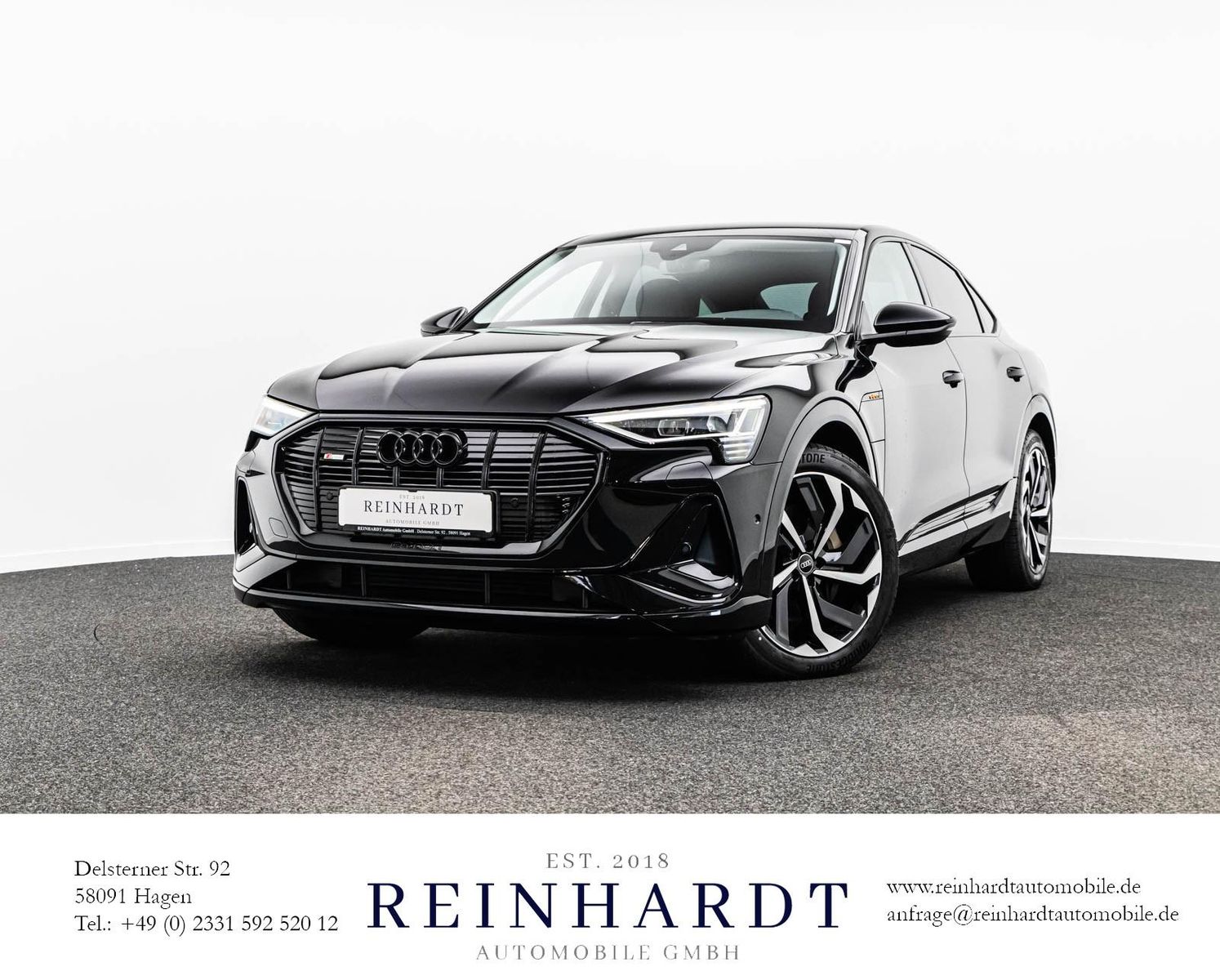 AUDI E-TRON SPORTBACK 55 S LINE BLACK 21Z/LED/AHK/DSP