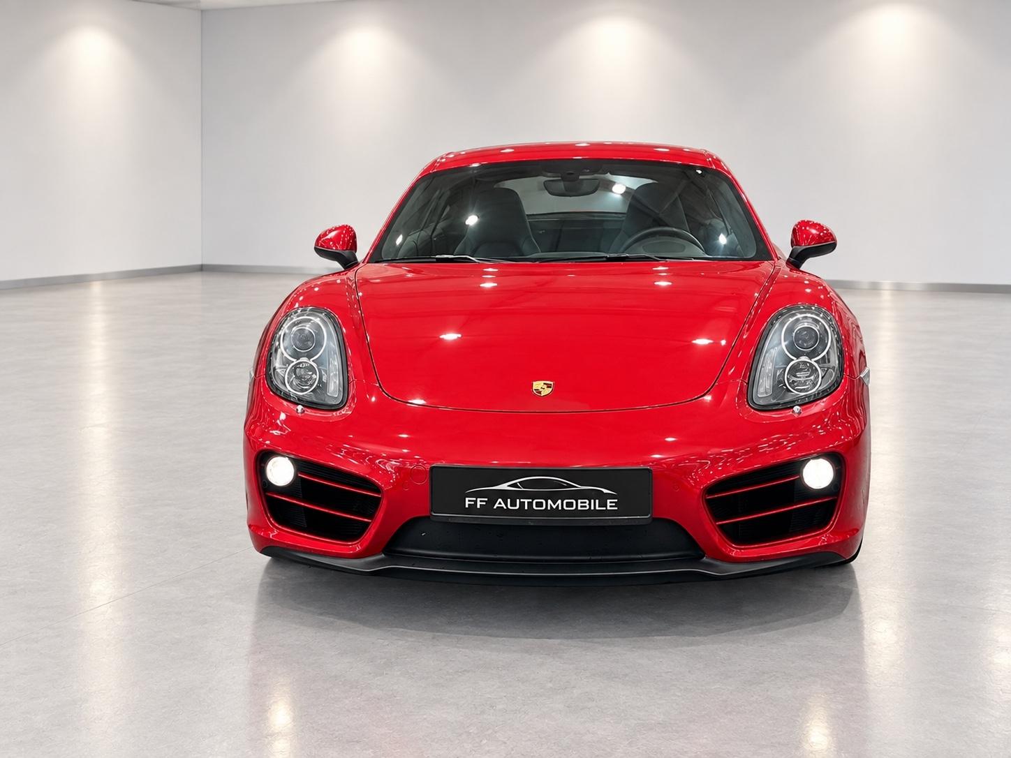 Porsche Cayman AMARANTHROT SHZ PDC AUTOMATIK DEUTSCH