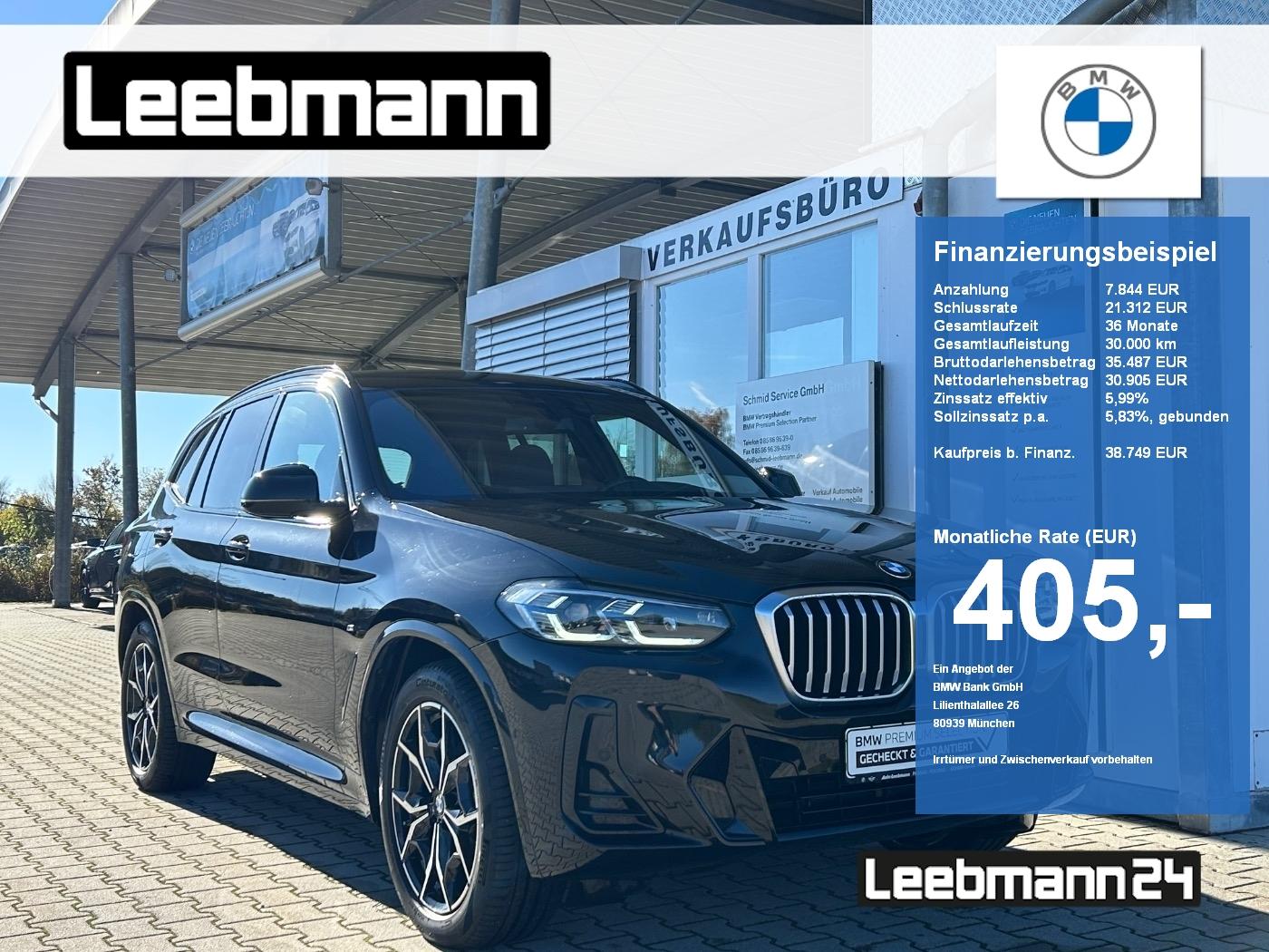 BMW X3 xDrive20d M-Sport LASER/HUD 2 JAHRE GARANTIE