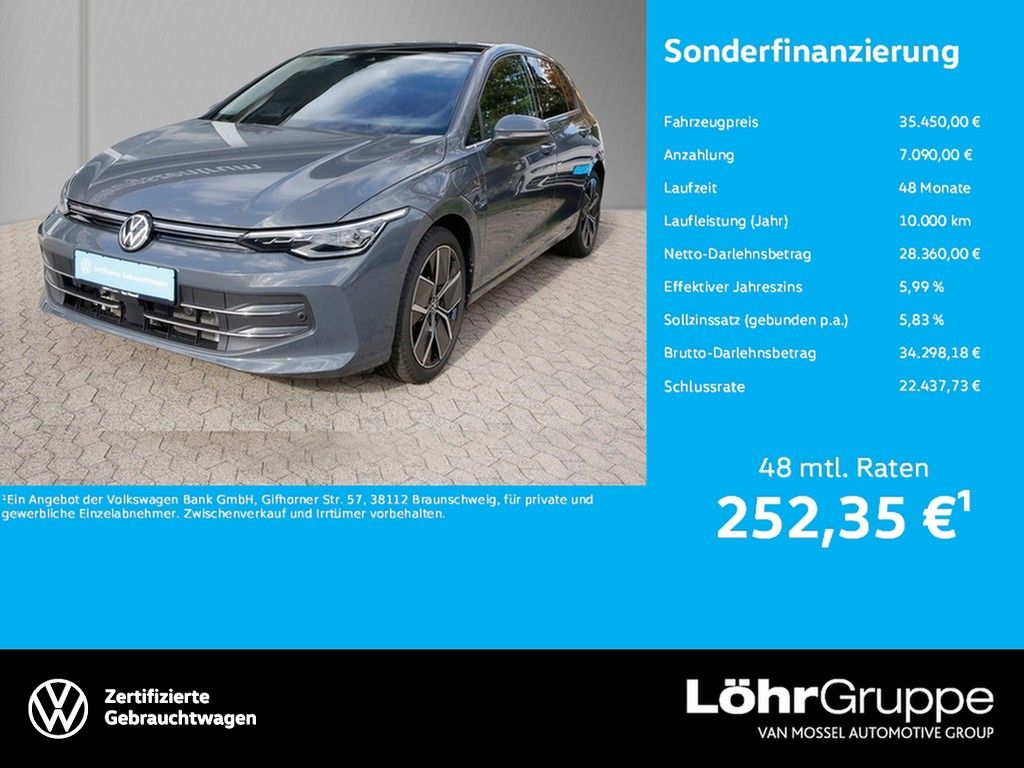 Volkswagen Golf VIII 1.5 TSI eHybrid 150 kW Style 18 Pano foto 1