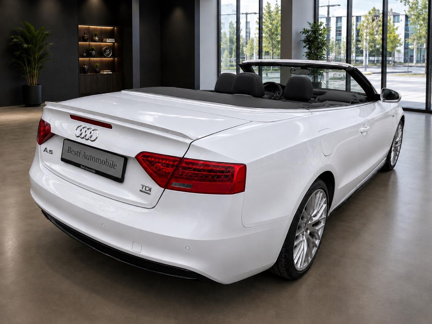 Audi A5 Cabriolet 2.0TDI quattro S-Line Navi-MMI Xeno