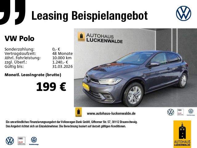 Volkswagen Polo 1.0 TSI Style DSG *IQ.DRIVE*R-CAM*PDC*SHZ*