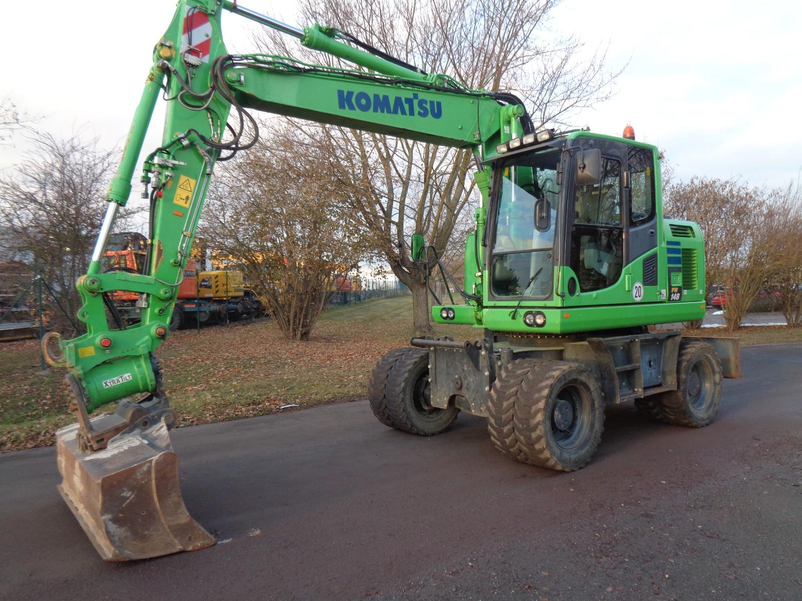 Komatsu PW 148-10 inkl. HKS Tilt