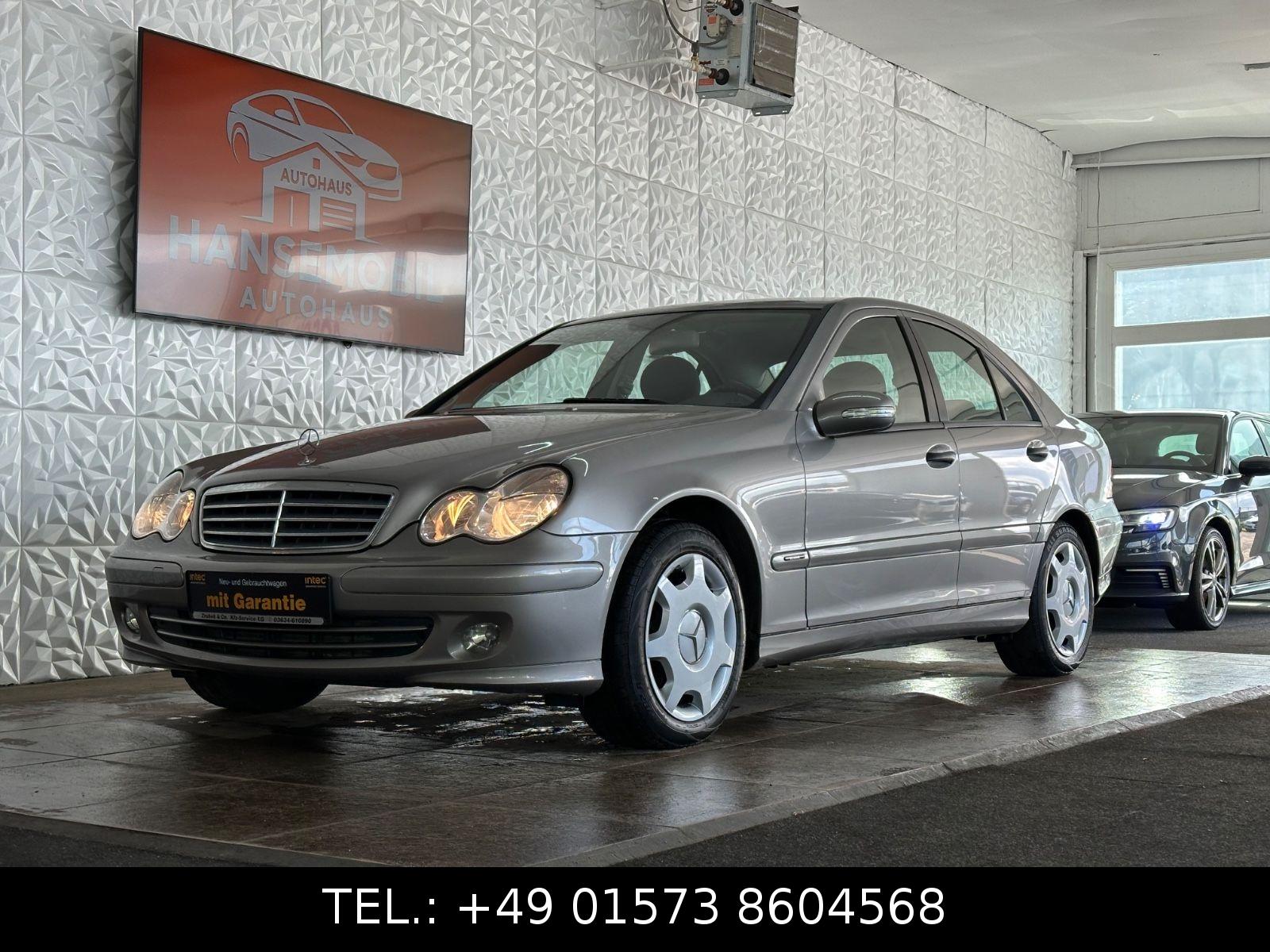 Mercedes-Benz C 200 CDI Limousine*TÜV*SHZ*Klima*AHK*Rentner*