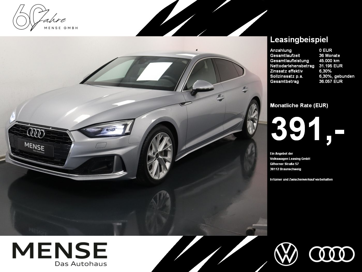 Audi A5 Sportback 40 TDI S tronic advanced CarPlay