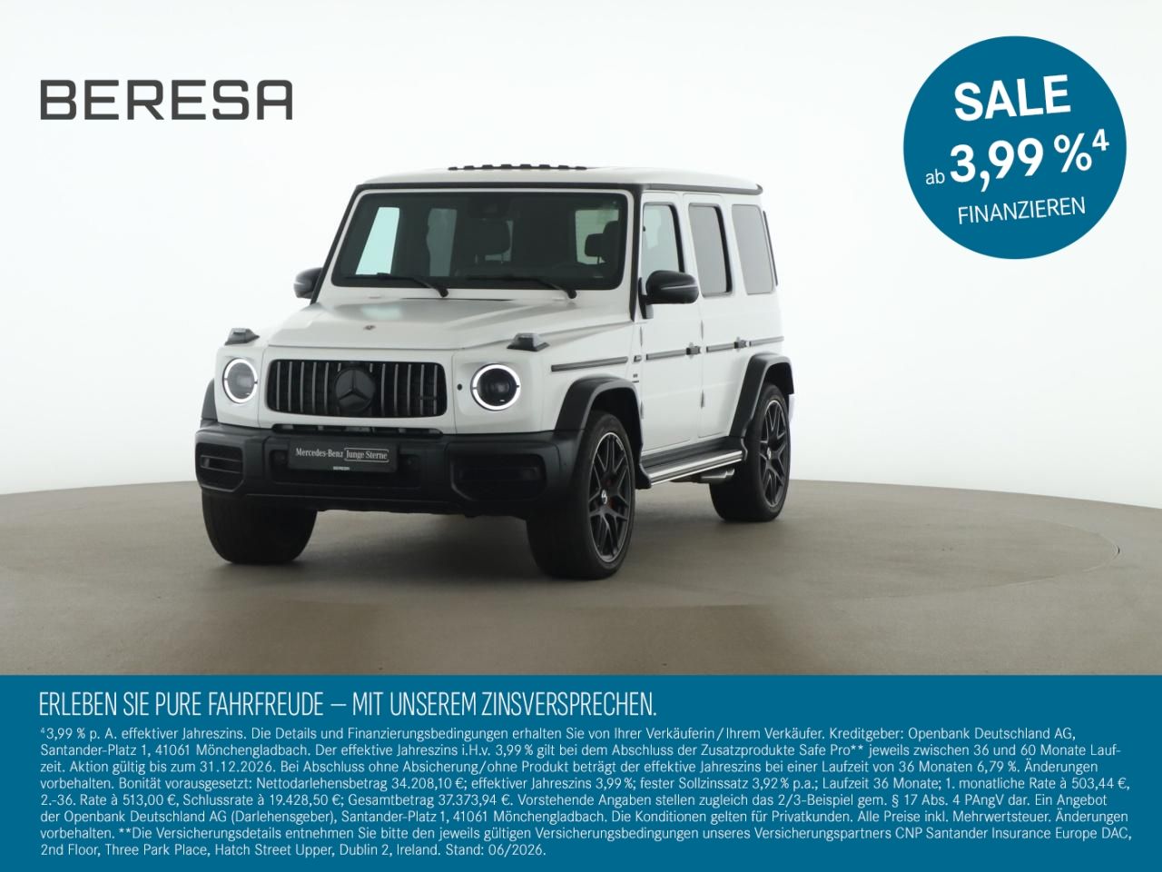 MERCEDES-BENZ G 63 AMG Magno Night Massage Fond-TV Drivers AHK