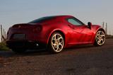 Alfa Romeo 4C 1.8 TBi 16V -Rosso Competizione - rote Alfa Romeo 4C