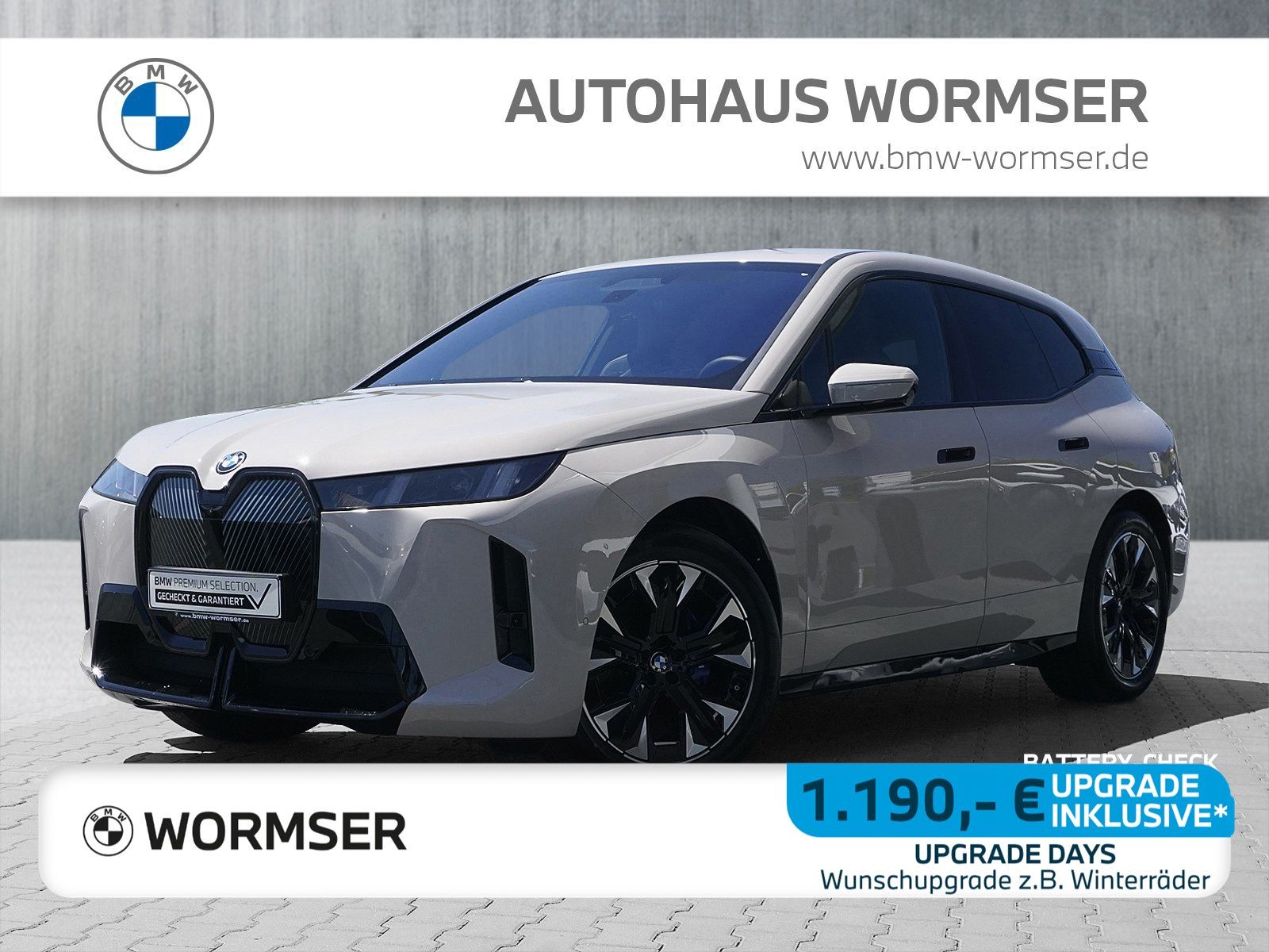BMW iX xDrive45 M Sportpaket Autobahnass-Sitzbelüftu