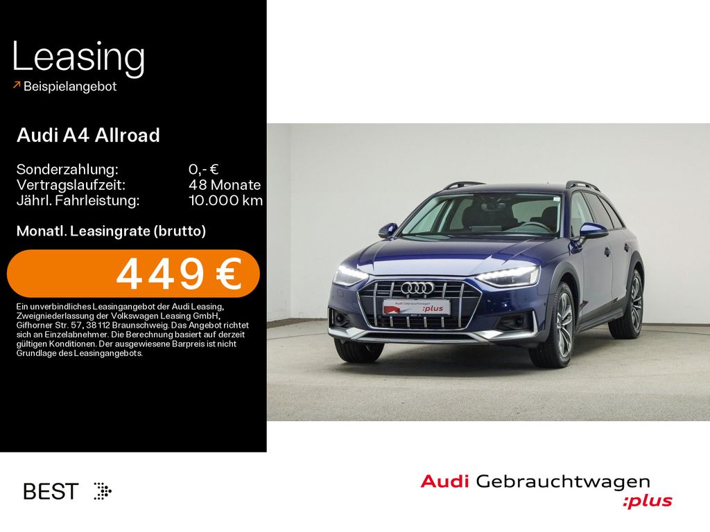Audi A4 allroad quattro 40 TDI AHK, Tour & Stadt, Nav