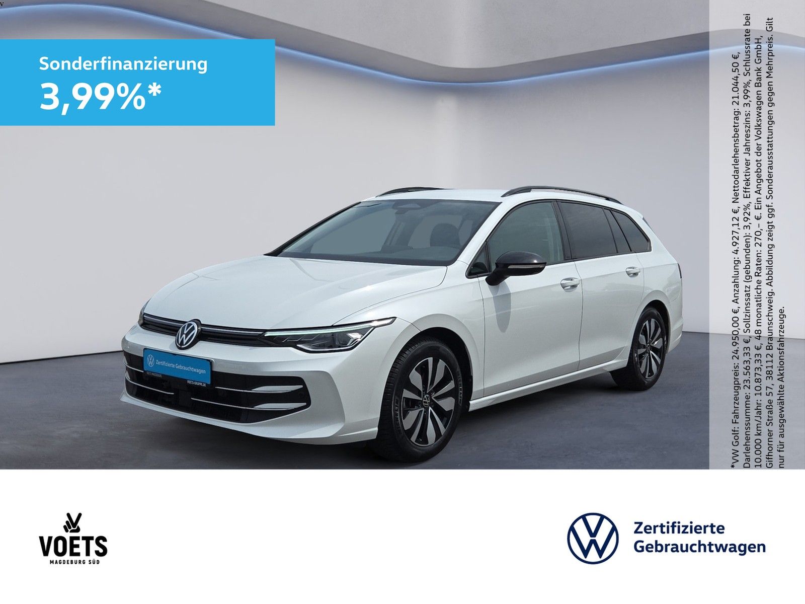 Volkswagen GOLF VIII VARIANT GOAL 1.5 eTSI DSG LED PLUS+AHK