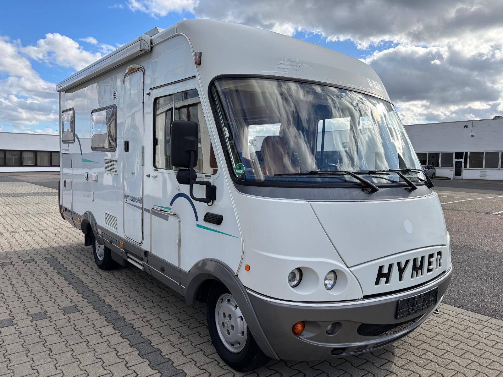 HYMER / ERIBA / HYMERCAR B524 Solar*Markise*SAT-TV*Fahrradträger*AHK