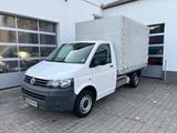 Volkswagen T5 Transporter Pritsche Tieflader mit Plane - Volkswagen T5: Pritsche