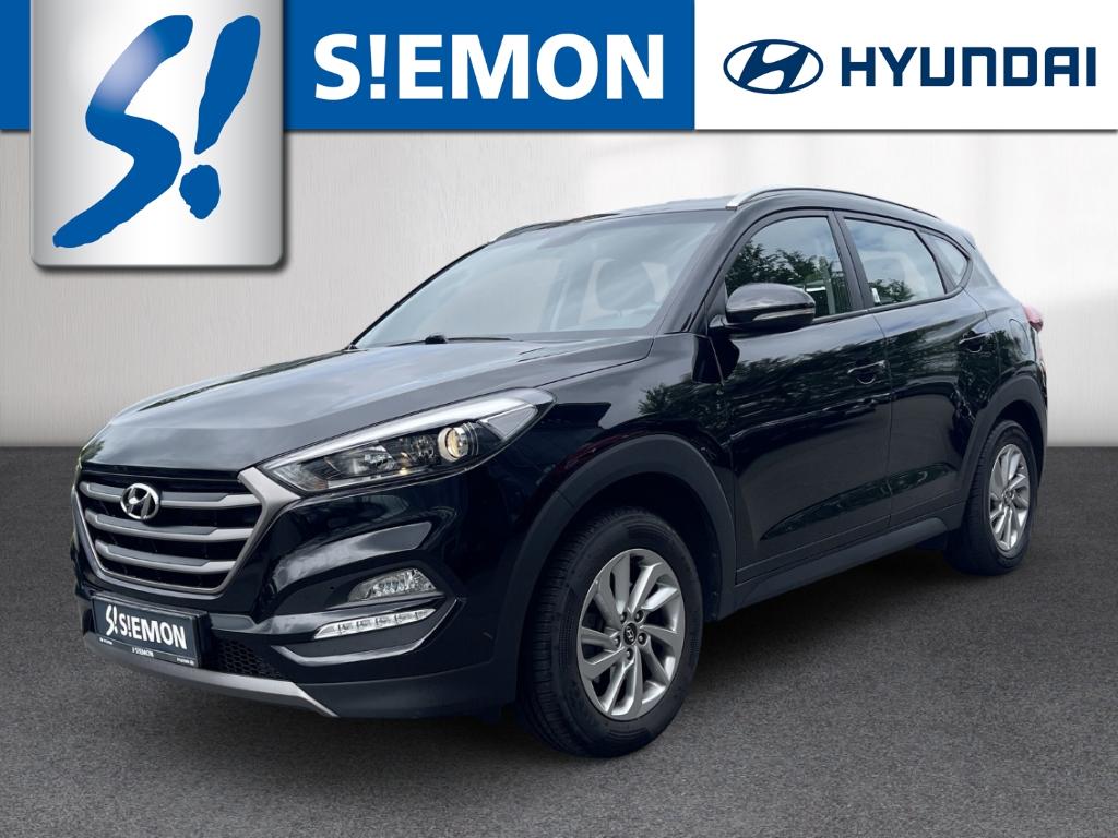 Hyundai Tucson blue 2WD 1.6 GDI Trend AHK Temp SHZ PDC