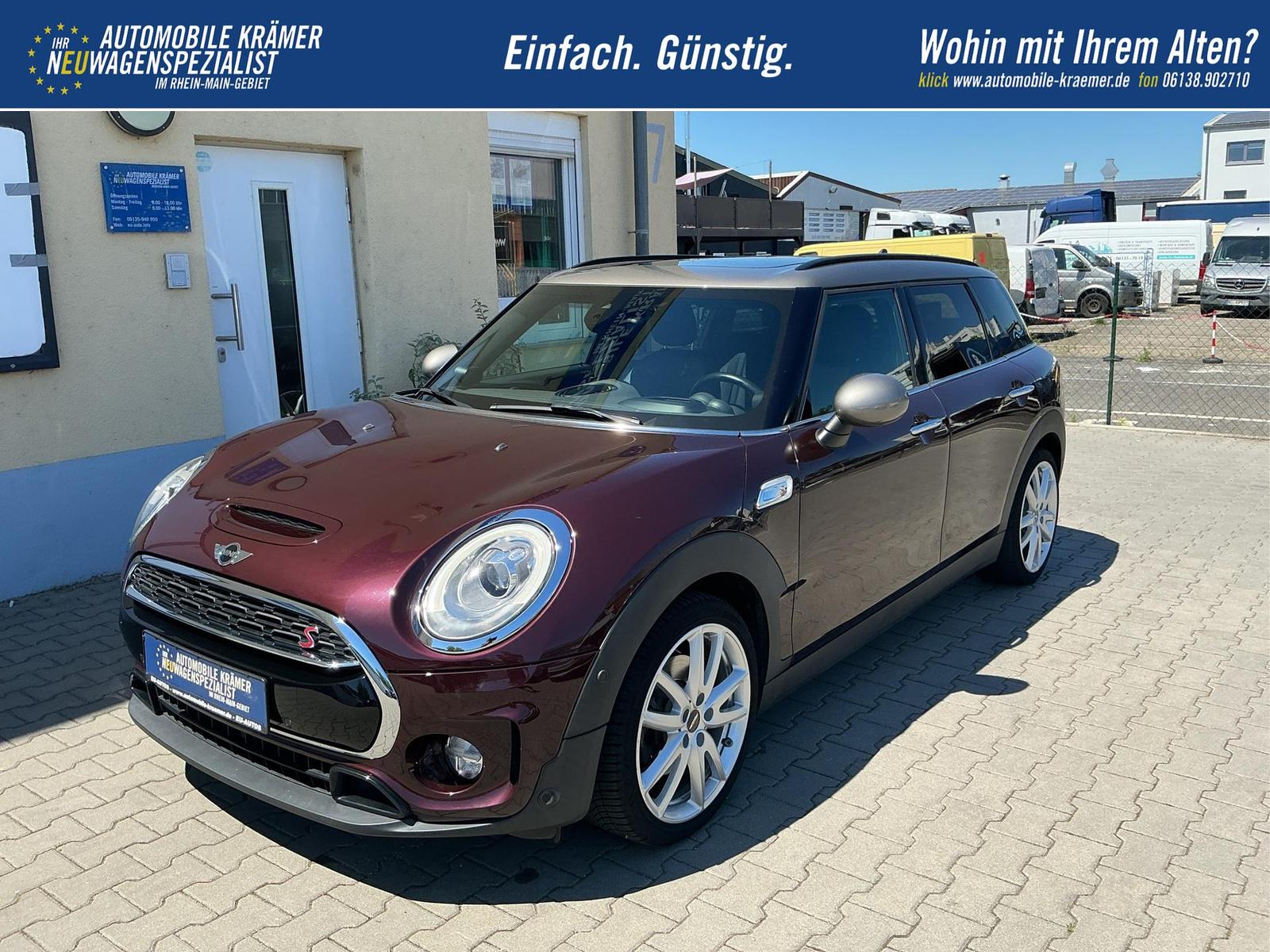 MINI Clubman Cooper S Leder Panorama Navi Harman K...