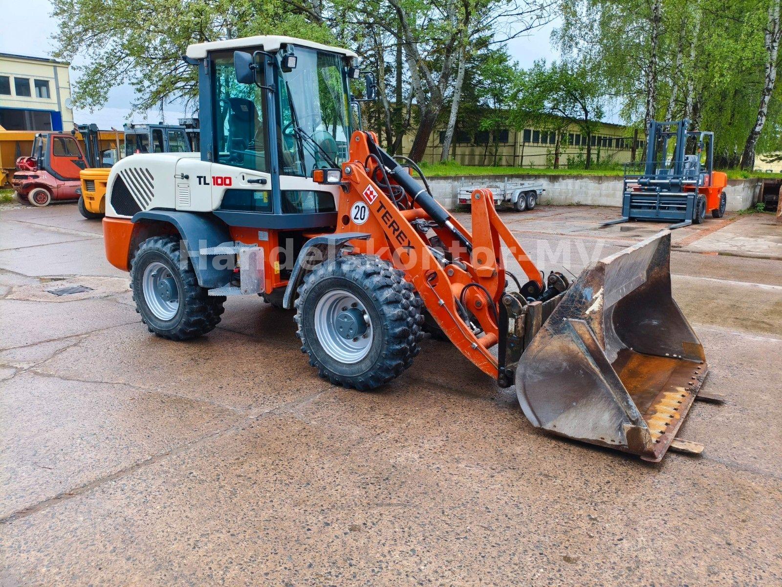Terex TL100 Radlader Schaufel+Gabel 24999€ netto