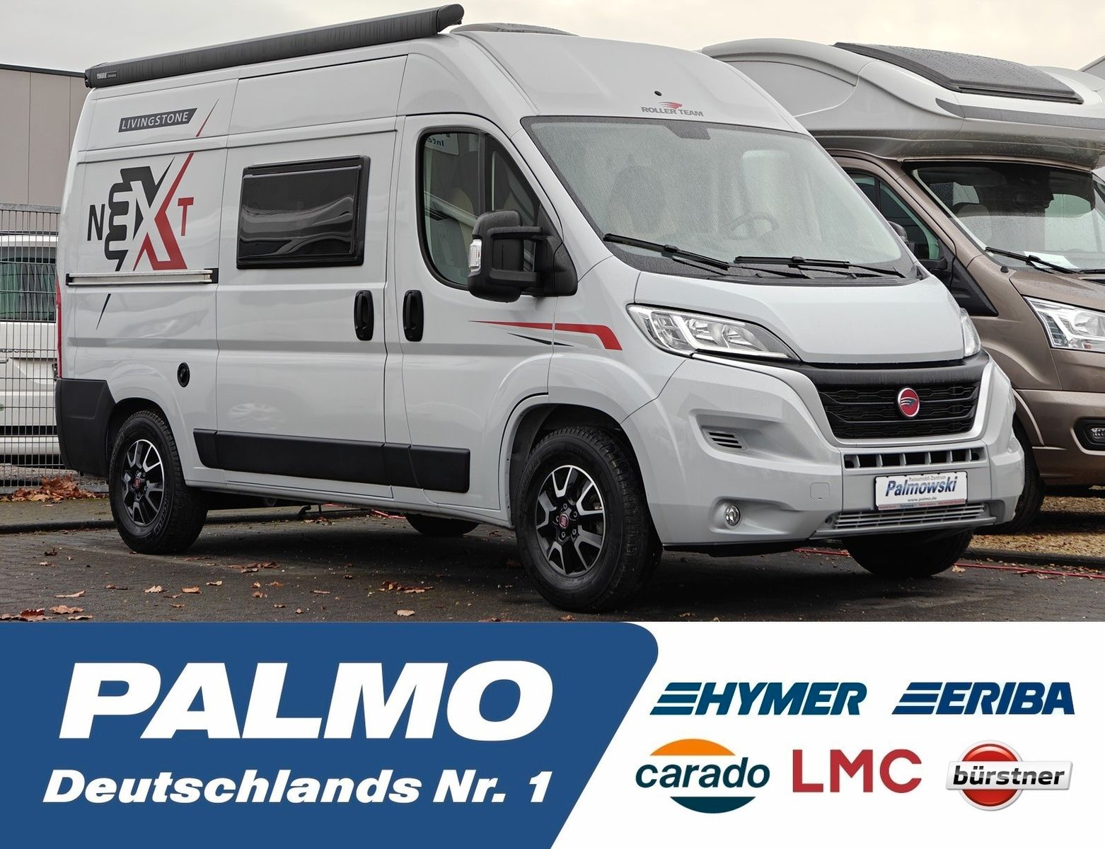 Fahrzeugabbildung Roller Team Livingstone Next 540 - SAT, TV, Solar, Kamera -