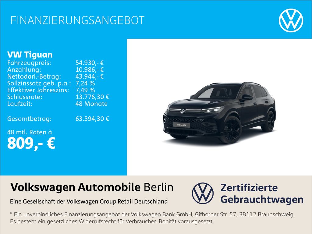 Volkswagen Tiguan 2.0 TSI R-Line 4Motion