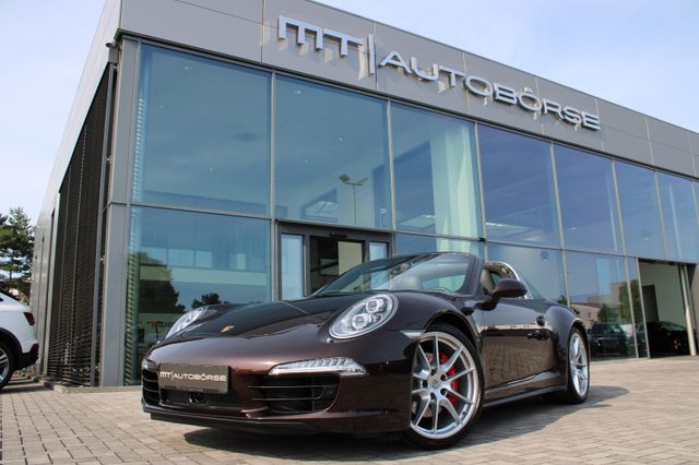 Porsche 911 TARGA 4S * MAHAGONI * 24M. PORSCHE APPROVED!
