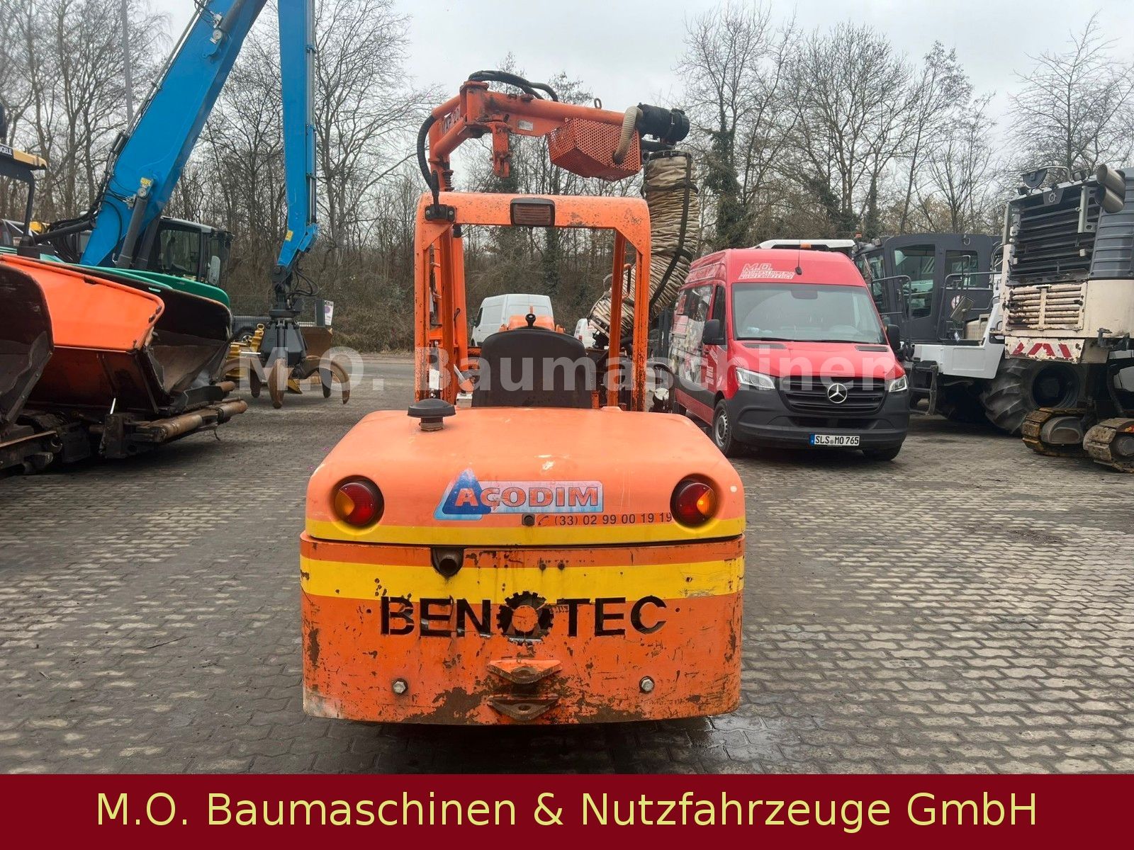 Fahrzeugabbildung Andere Benotec BCA 1526-1 /Radlader + Verlegemaschine/